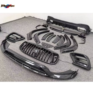 Kits de lèvres en fibre de carbone Grilles de voiture Accessoires de pare-chocs Bodykit pour <span class=keywords><strong>Mercedes</strong></span> Benz <span class=keywords><strong>GLS</strong></span> Class GLS63 X167 <span class=keywords><strong>AMG</strong></span> Mise à niveau vers MSY Body Kit - Product Image 2