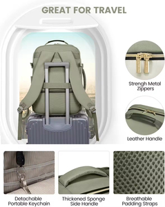 Nueva Mochila <span class=keywords><strong>de</strong></span> Viaje Impermeable Unisex <span class=keywords><strong>de</strong></span> Gran Capacidad, para Laptop, con Cubos <span class=keywords><strong>de</strong></span> Embalaje, Aprobada para Vuelo, como Equipaje <span class=keywords><strong>de</strong></span> Mano - Product Image 6
