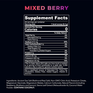 Nutraceutical Electrolyte Energy Supplement Manufacturer Hydration Support Mixed Berry 380g Electrolyte Energy Powder - Product Image 5