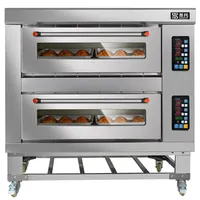 빵집 장비 굽기 빵과 피자 전기 오븐 직업적인 케이크 빵 오븐
