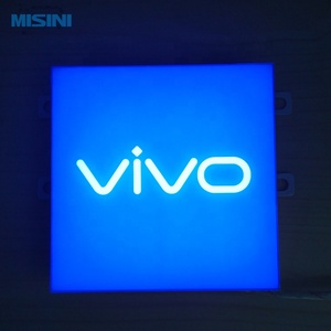 Bán Sỉ Hộp Đèn LED Phát Sáng Hình Vuông Bằng Nhựa Acrylic Hai Mặt Khuôn Làm Bảng Đèn Led Bằng Nhựa <span class=keywords><strong>Resin</strong></span> - Product Image 2