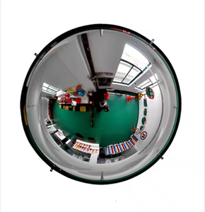 Miroir sphérique de sécurité à 360 degrés, miroir convexe en PMMA acrylique, miroir dôme complet - Product Image 1