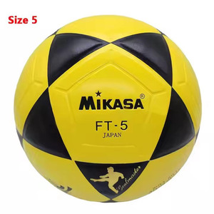 Pallone da Calcio Mikasas Taglia 5 in Pelle PU di Alta Qualità Approvato per Partite Professionali - Product Image 4
