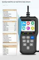 Lecteur de codes OBD/EOBD à écran couleur de haute qualité, affichage clair des données et des graphiques pour instrument de test