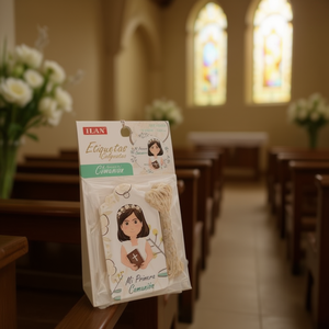 Etichette Pendenti ILAN Design Prima Comunione con Cordino 29204 - Product Image 2