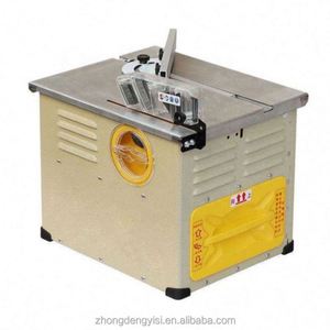 Sierra de mesa de corte suave y plano con cubierta de seguridad antipolvo y cepillos adicionales, ideal para el acabado de suelos y como regruesadora. - Product Image 6