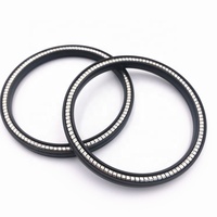 Sellos de labio de PTFE rellenos de carbono, sellos C energizados por resorte, sellos de PTFE energizados por resorte de alta calidad