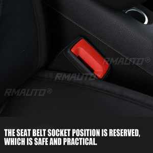 5D Deluxe Car Front <b>Seat</b> <b>Covers</b> PU Leather <b>Seat</b> <b>Cover</b> Non-slip <b>Seat</b> Cushion <b>Cover</b> Breathable Protector Mat for BMW/<b>VW</b>/Hyundai - Product Image 5