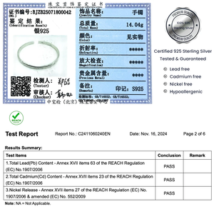 Brazaletes de Plata de Ley 925 Martillados para Hombre y Mujer, Joyería Fina Pulida Hecha a Mano - Product Image 6