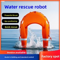 Robot de sauvetage aquatique télécommandé, bouée de sauvetage intelligente, dirigeable de sauvetage aquatique, aile volante de sauvetage, Jining Shandong