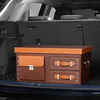 Organisateur de coffre pour fourgonnette, boîte de rangement pour voiture, organisateur de coffre pour MPV, solution de rangement pour fourgonnette utilitaire 7 places, organisateur de cargaison pour camping-car
