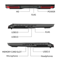 Portátil para Juegos OEM ODM de 16 Pulgadas, Intel I9-14900HX I7-14650HX RTX 5080, 32GB, 1TB, 4K, Win11, Computadora Portátil