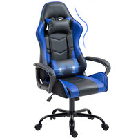 AJUNION Fabricant Fournisseur de chaises de jeu en cuir PU personnalisées avec fonction de massage, réglage en hauteur, fonction inclinable, chaise ergonomique