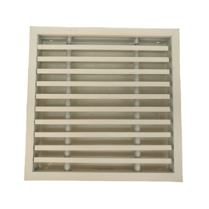 Modern Square Design Aluminium Alloy Louvers Fresh Air Entry Decorative Register & Grille for Air Ventilation
