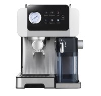 Machine à expresso commerciale intelligente 1350W avec mousseur à lait pour Latte Art 20Bar pression pour Barista usage domestique