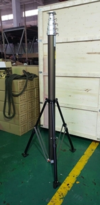 Mástil Telescópico de 7m, Transporte Aéreo, Capacidad de Carga de 20kg, Adaptador de Equipo Superior Personalizado, Aleación de Aluminio 6063B/T5, Bronce Anodizado Duro - Product Image 4