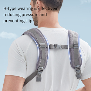 <span class=keywords><strong>Mochila</strong></span> Portabebés Ergonómica Multifuncional Transpirable para Recién Nacidos, Cómoda y Práctica - Product Image 6