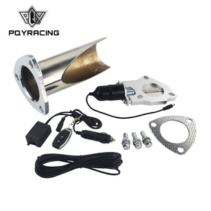 Válvula de escape eléctrica Poyracing de 2.5 y 3 pulgadas, tubo de acero inoxidable para modificación y mejora de automóviles - Product Image 1