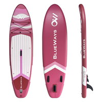 Planche de paddle gonflable personnalisée, fournisseur chinois, service OEM, accessoires complets pour la vente en gros mondiale