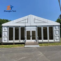 Tente d'événement extérieur avec structure en alliage d'aluminium et bâche en PVC pour mariage, exposition, salon professionnel, fête commerciale, chapiteau sur mesure pour exposition