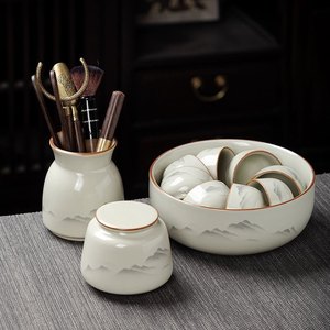 wholesale Handmade Porcelain <b>Tea</b> <b>Cup</b> and Saucer <b>Set</b> Vintage - Product Image 1
