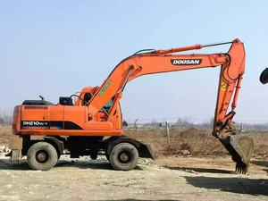 Excavatrice sur roues d'occasion Doosan DH210W-7, 21 tonnes, excavatrice mobile sur roues d'occasion pour travaux de construction - Product Image 3