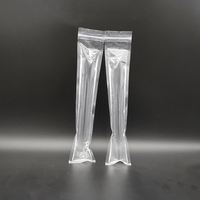 Sacs d'emballage personnalisés imprimés pour moules à glaces DIY, sacs alimentaires à fermeture éclair transparents avec impression hélio, résistants à l'humidité et à fermeture éclair supérieure