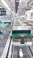 Ligne de production de stations de travail pour l'assemblage de serveurs avec protection ESD pour serveurs en rack, usine OEM