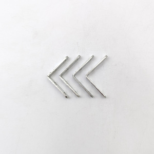 Support d'angle en forme de L en acier inoxydable, 34.5x7mm, pour renforcement du cadre de porte et de fenêtre, accessoire de quincaillerie - Product Image 3