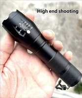 Lampe torche en alliage d'aluminium à zoom réglable, facile à utiliser, étanche, mini torche pour les aventures en plein air et les situations d'urgence quotidiennes