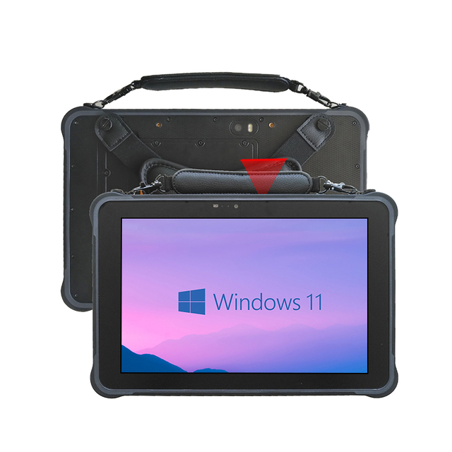 1000Nits Sunlight Readable 10Inch Rugged Tablet I7 16GB 512GB WINDOWS 11 Industrial Ruggedized Tablet with Barcode Scanner