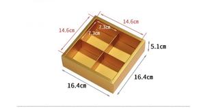 Коробка для десертов с 4, 6, 8 разделителями, упаковка для кексов, кондитерские коробки, оптовая продажа, Подарочная коробка для сладостей, лунный торт, печенье, пекарня - Product Image 5