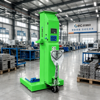 Cric hydraulique portable sans fil à colonne unique pour camions et bus, avec batterie rechargeable, équipement de levage mobile robuste