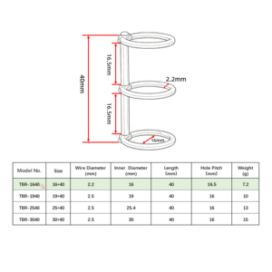 Anneaux de <span class=keywords><strong>reliure</strong></span> métalliques personnalisables de 16 mm à 3 trous pour albums photo et fournitures de carnet DIY – Vente en gros - Product Image 5