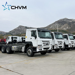 Camión tractor usado Sinotruk Howo de <span class=keywords><strong>segunda</strong></span> <span class=keywords><strong>mano</strong></span> 340hp Diesel Horse 6x4 a la venta - Product Image 5