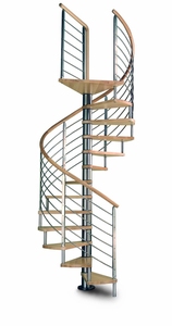 Escaliers en colimaçon en bois modernes Échelle <span class=keywords><strong>d</strong></span>'<span class=keywords><strong>escalier</strong></span> en colimaçon en métal personnalisée pour <span class=keywords><strong>escalier</strong></span> utilisé intérieur <span class=keywords><strong>extérieur</strong></span> - Product Image 2