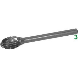 SCU 8034T 6 Fresas rotativas de carburo sólido - Product Image 1