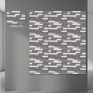 Azulejos de pared de elevación de edificio de 250x375 totalmente decorativos de primer grado acabado brillante 25x37,5 cerámica Exterior pasillo exterior Baño - Product Image 3