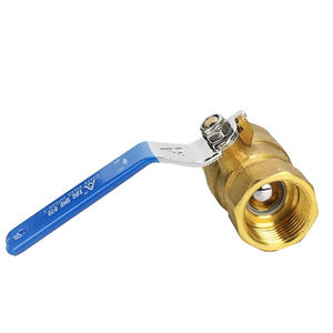 Goedkope 1/<span class=keywords><strong>2</strong></span>" Volle Doorlaatventiel met Blauwe Hendel, Zware uitvoering, Messing, Handmatige Waterklep, OEM Ondersteuning - Product Image 4