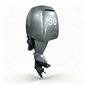 Moteur hors-bord diesel 4 temps refroidi par eau Marin Power 90 CV 12 V pour usage marin - Product Image 3