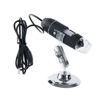 Microscopio Electrónico digital de 1600X hd para belleza industrial, lupa de mano con USB