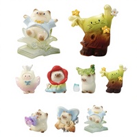 Vente en gros ODM Marque Cat PAI Vibrant Life Blind Box Thème Forêt Figurine Botanique Mystère en Résine Cadeau de Noël