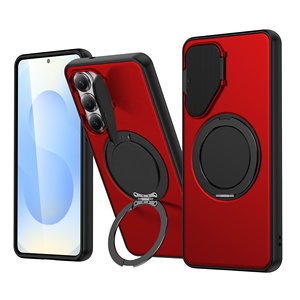 Custodia antiurto OMEVE per <span class=keywords><strong>Samsung</strong></span> Galaxy A57 A37 A17 A07 A56 con anello di supporto e copriobiettivo, compatibile con accessori magnetici - Product Image 1