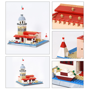Set di Costruzioni della <span class=keywords><strong>Torre</strong></span> della Vergine di <span class=keywords><strong>Istanbul</strong></span>, Turchia, Edificio Storico 5229, Giocattolo Fai-da-Te in Plastica ABS per Età 8+ - Product Image 4