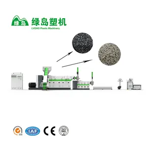 Lvdao China Factory ad alto rendimento a basso prezzo macchina granulatore per il riciclaggio della plastica dei rifiuti a risparmio energetico