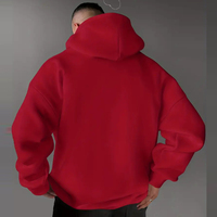 Sweat à capuche épais et personnalisable pour hommes Boxy Blank Plain Thick Cotton Oversized Fleece ODM Supplier for Autumn Season