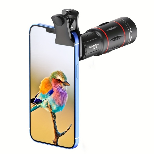Telephoto Phone Lens Universal Clip on Cell Phone Camera Attachment Compatible With Most Smartphones Perfect for Photography