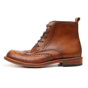 Botas de Hombre Nuevas 2026, Diseño Italiano, Botas de Piel de Vacuno de Alta Calidad, Hechas a Mano, Venta al por Mayor de Fábrica - Product Image 6