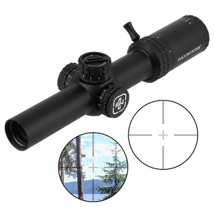 Lenti FOCUHUNTER completamente Multi-rivestite 1-6X24E Scope Red illuminato cannocchiale da caccia con 11 impostazioni di luminosità Scope - Product Image 1