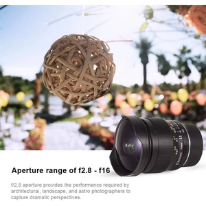 Lente Manual Gran Angular Ojo de Pez Ttartisan 11mm F2.8 de Fotograma Completo para Cámaras sin Espejo E, EF, GFX, F con Montura EF - Product Image 3
